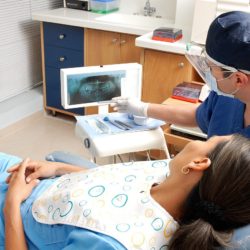 dentist and patient